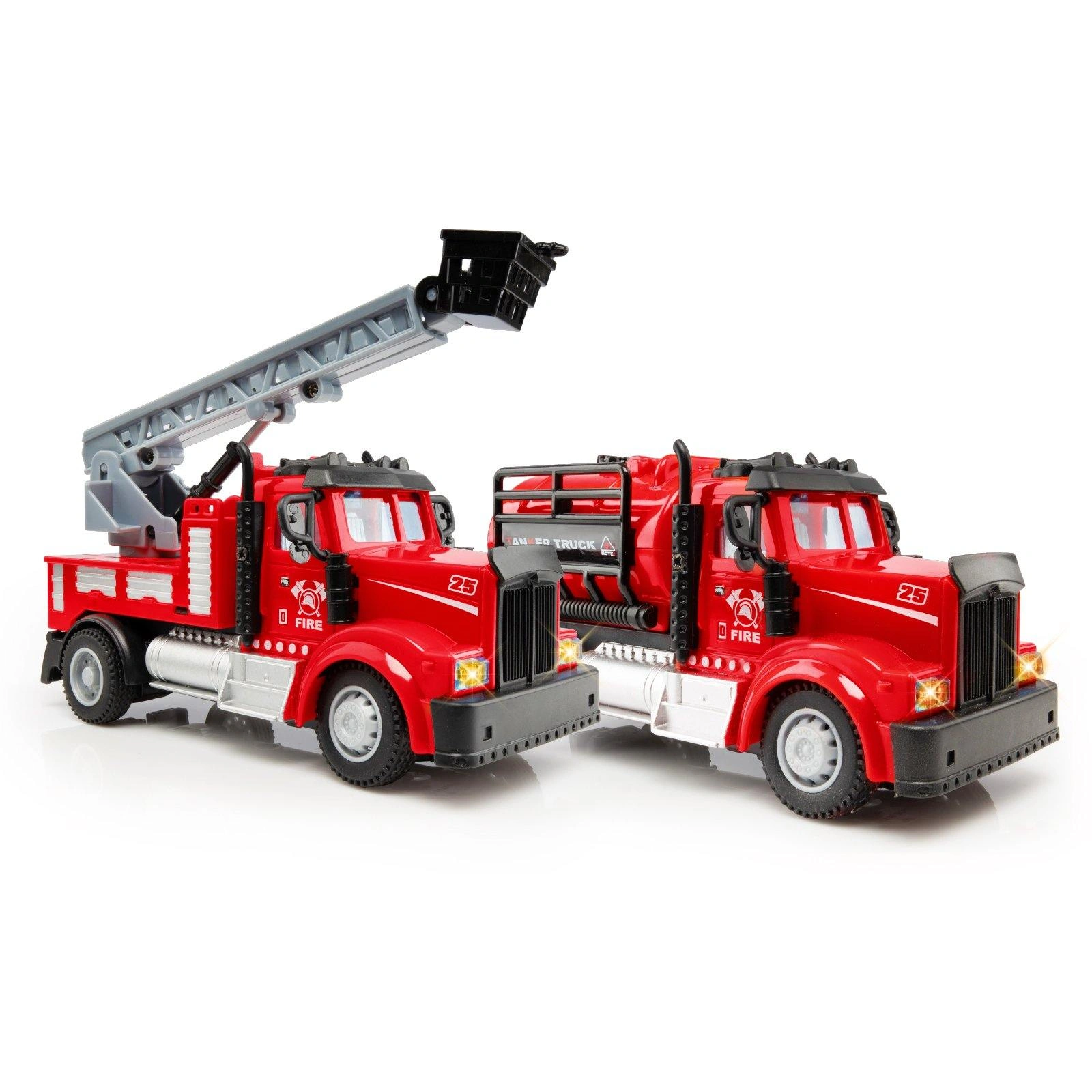 Rescue Ready! 2-in-1 Firefighter Truck – Action-Packed Fun!